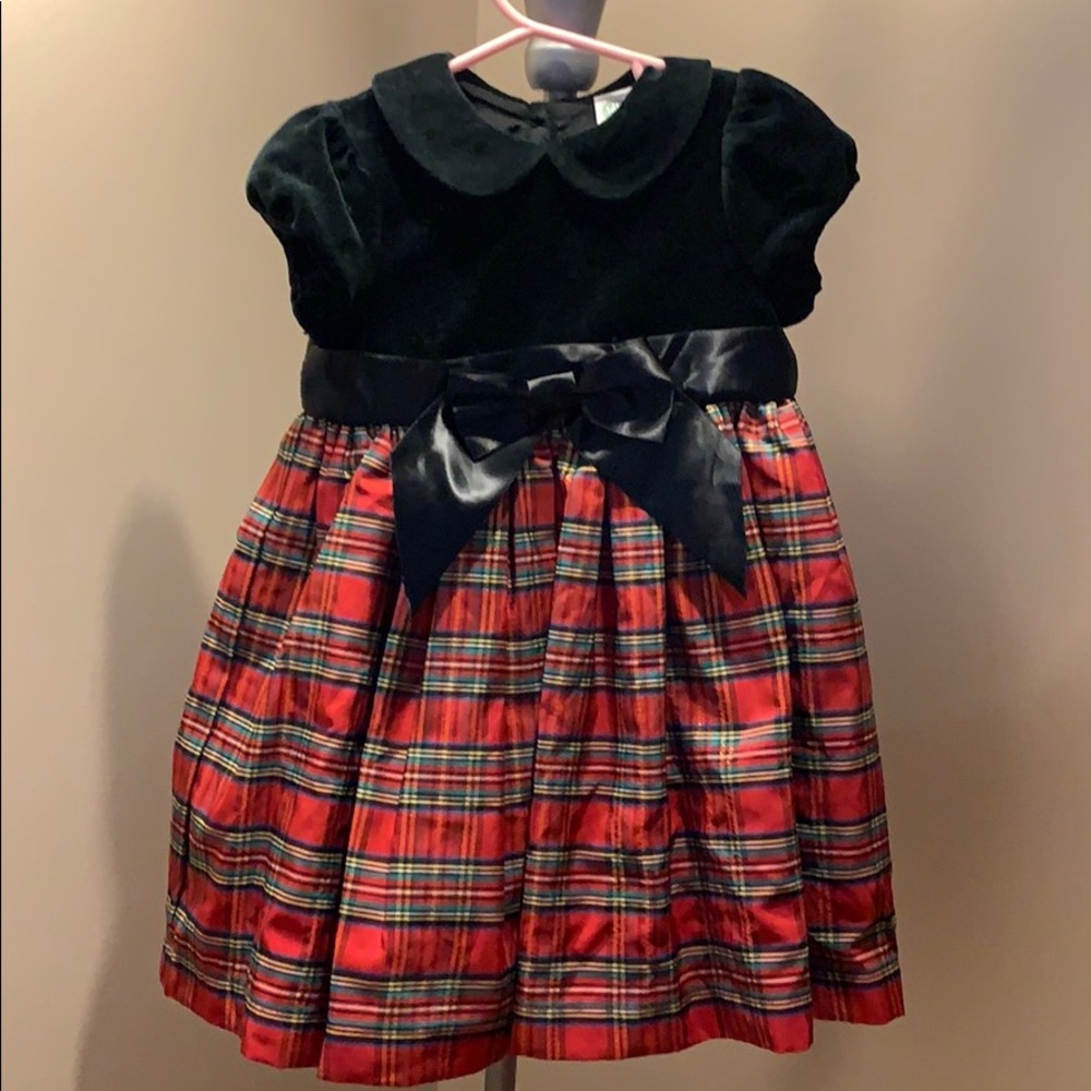 Little me Holiday dress